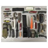(30) Various Pocket & Fixed Blade Knives #1