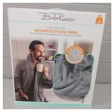 5Lb Weighthed Plush Robe Sealed