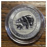 1ï¿½-Ounce Silver Round: Polar Bear