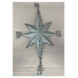 Metal Compass Rose Wall Decor