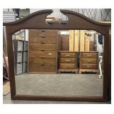 Large Mahogany Mirror