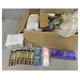 Assortment of Various Batteries & Bags