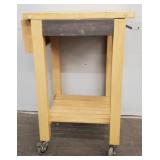Rolling Butcher Block