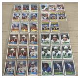 (35) Assortment of Football Cards