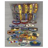 (100+) Assorted Boy Scout Flap Patches