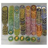 (155) Assorted Duty Title Boy Scout Patches
