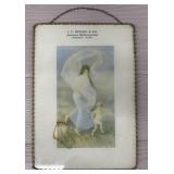 Pomeroy General Merchandise Early Wall Plaque
