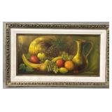 Lois M Brown Framed Oil Painting