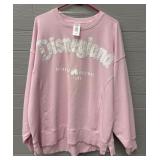 Pink Disneyland Pullover Sweater