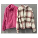 (2) No Boundaries Pullover Quarter Zips