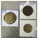 CDA Masonic Penny, Cataldo Mission & Arcade Coin
