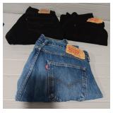 (3) Pairs of 501 Levi Jeans