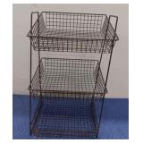 Black 3-Tier Paper Rack