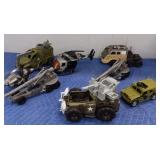 Tote With Plastic Army Toys