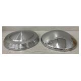 (2) Dish Hubcaps