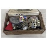 Cigar Box of Misc Trinkets