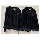 (2) Disney Parks 2-Pc Velvet Sets