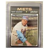 Vintage 1971 Topps Tom Seaver Baseball Card
