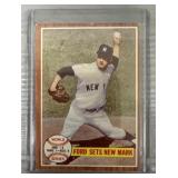 1962 Topps Whitey Ford Baseball Card