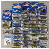 (44) Various Hot Wheels & Extra Tires