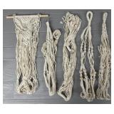 (5) Macrame Plant Hangers