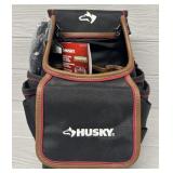 Husky 3 Pocket Tool Pouch with Tags