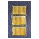 (30) Mini of Gold Foil Leaf Vials