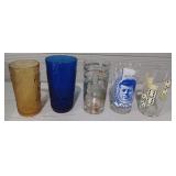 (5) Vintage Glasses