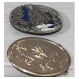 (2) Vintage Belt Buckles