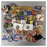Large Assortment of Boy Scout Patches