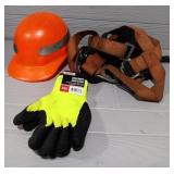 Hard Hat Safety Harness & Glo
