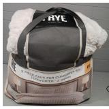 FRYE 3-Piece Faux Fur Comforter Set