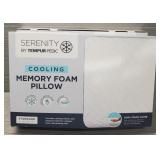 (2) Serenity Cooling Memory Foam Pillows