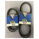 (2) Jason MXV5-780 & MXV4-769 Replacement Belts