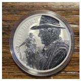 One Ounce Silver Round: John Wayne