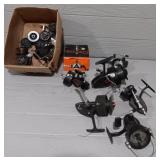 (8) Vintage Garcia Reels