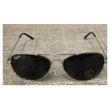 Ray-Ban Polarized Aviator Sunglasses w/ Case