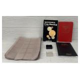 Coin Storage & (2) Coin Guide Books