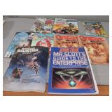 Variety of Comics Books