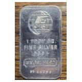One Ounce Silver Bar: Engelhard