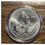 One Ounce Silver Round: Prospector
