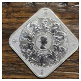 One Ounce Silver Bar: Queens Beast