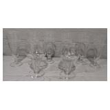 (8) Vintage Anchor Hocking Beer Glasses