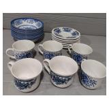 Variety of Tea Cups Bowls & Saucers