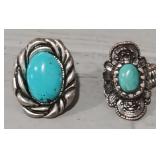 (2) Navajo Stretch Rings