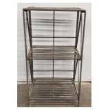 Heavy Metal 3-Tier Shelf/Plant Stand
