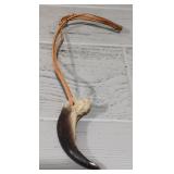 Faux Gris Claw Necklace