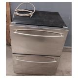 U-Line Dual Drawer Refrigerator Powers On