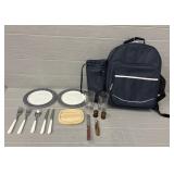 Picnic Backpack w/ Accessories