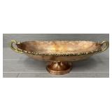 Tlaquepaqueï¿½s Cobre Copper & Brass Pedestal Bowl